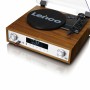 Lenco MC-160WD piatto audio Giradischi con trasmissione a cinghia Legno Manuale