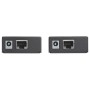 StarTech.com Prolunga/Extender USB 2.0 a 4 porte via Cat5 o Cat6 - Estensore USB2.0 via cavo Cat5/Cat6 fino a 40m (USB2004EXTV)