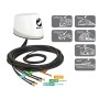 Navilock NL-400 antenna di rete Antenna omnidirezionale RP-SMA 30 dBi (88989)
