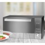 ProfiCook PC-MWG 1204 Superficie piana Microonde con grill 23 L 800 W Specchio, Acciaio inossidabile (501204)