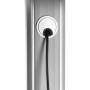 InLine 23170A supporto da tavolo per Tv a schermo piatto 177,8 cm (70") Nero, Argento (23170A)
