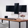 LogiLink BP0090 supporto da tavolo per Tv a schermo piatto 68,6 cm (27") Morsa Argento (BP0090)