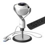 j5create JVU368-N Webcam con teconologia AI a 360° con vivavoce
