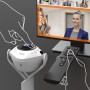 j5create JVU368-N Webcam con teconologia AI a 360° con vivavoce