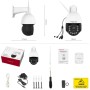 Foscam SD4H Cupola Telecamera di sicurezza IP Esterno 2304 x 1536 Pixel Parete (SD4H wh)