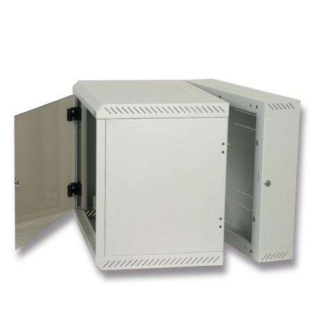 Triton 19" Rack Wall-mount 12U/500 glass door Da parete Grigio (RBA-12-AD5-CAX-A1)