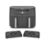 Ninja DZ400EU friggitrice Doppia 9,5 L Indipendente 2470 W Friggitrice ad aria calda Grigio