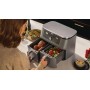 Ninja DZ400EU friggitrice Doppia 9,5 L Indipendente 2470 W Friggitrice ad aria calda Grigio
