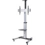 SpeaKa Professional SP-6646940 Supporto TV a parete 177,8 cm (70") Nero, Argento (SP-6646940)