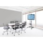 SpeaKa Professional SP-6646940 Supporto TV a parete 177,8 cm (70") Nero, Argento (SP-6646940)