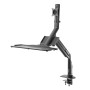 InLine 23174A supporto da tavolo per Tv a schermo piatto 81,3 cm (32") Morsa/Bullone di ancoraggio Nero (23174A)