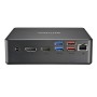 Shuttle NC40U7 barebone per PC/stazione di lavoro 0.84L sized PC Nero i7-1255U Intel SoC