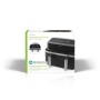 Nedis KAAF320BK friggitrice Doppia 4,2 L Indipendente 2600 W Friggitrice ad aria calda Nero