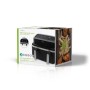 Nedis KAAF320BK friggitrice Doppia 4,2 L Indipendente 2600 W Friggitrice ad aria calda Nero