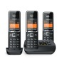 Gigaset COMFORT 550A Telefono analogico Identificatore di chiamata Nero (L36852-H3021-B114)