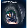 Trisa Quick Clean Prof. T0341 Aspirapolvere a bastone 2 in 1 Batteria Secco HEPA Senza sacchetto 600 W Nero 3 Ah (9503.411)