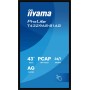 iiyama T4329AS-B1AG visualizzatore di messaggi Pannello piatto interattivo 108 cm (42.5") LED Wi-Fi 500 cd/m² 4K Ultra HD Nero 