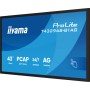 iiyama T4329AS-B1AG visualizzatore di messaggi Pannello piatto interattivo 108 cm (42.5") LED Wi-Fi 500 cd/m² 4K Ultra HD Nero 