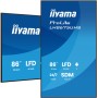 iiyama LH8675UHS-B2AG visualizzatore di messaggi Pannello piatto per segnaletica digitale 2,17 m (85.6") LCD Wi-Fi 500 cd/m² 4K