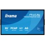 iiyama T5529AS-B1AG visualizzatore di messaggi Pannello piatto interattivo 138,7 cm (54.6") LED Wi-Fi 500 cd/m² 4K Ultra HD Ner