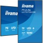 iiyama LH7575UHS-B2AG visualizzatore di messaggi Pannello piatto per segnaletica digitale 190,5 cm (75") LCD Wi-Fi 500 cd/m² 4K
