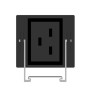 PowerWalker 10133028 unità di distribuzione dell'energia (PDU) 24 presa(e) AC 0U Nero