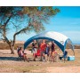 FastPitch Event Shelter XL (silber/dunkelblau, 4,5 x 4,5 Meter) (2000032026)