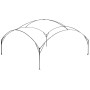 FastPitch Event Shelter XL (silber/dunkelblau, 4,5 x 4,5 Meter) (2000032026)