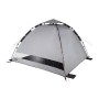 Strandmuschel Calida 80 (silber/grau, Regenschirm-System) (10138)