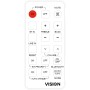 Vision CS-1900P altoparlante auto Rotondo 2-vie 2 pz