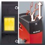 Elektro-Leisehcksler GC-RS 2540 (rot/schwarz, 2.000 Watt) (3430620)