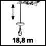 Seilhebezug TC-EH 1000 (rot, 1.600 Watt) (2255160)