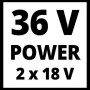 Professional Akku-Kettensge GE-LC 36/35 Li - Solo, 36Volt (2x18V) (rot/schwarz, ohne Akku und Ladegert) (4501780)