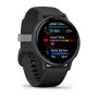 Garmin Vivoactive 5 3,05 cm (1.2") AMOLED Digitale 390 x 390 Pixel Touch screen Nero Wi-Fi GPS (satellitare) (010-02862-10)