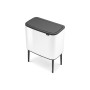 Brabantia 313509 bidone per la spazzatura 36 L Rettangolare Plastica Bianco (313507)