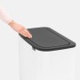 Brabantia 313509 bidone per la spazzatura 36 L Rettangolare Plastica Bianco (313507)