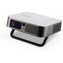 Viewsonic M2e videoproiettore Proiettore a raggio standard 400 ANSI lumen LED 1080p (1920x1080) Compatibilità 3D Gri (PX701-4K)