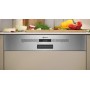 Neff S145ECS15E N50, lavastoviglie (acciaio inossidabile (spazzolato), 60 cm)