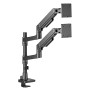 ACT AC8343 Supporti a parete per TV 124,5 cm (49") Scrivania Nero
