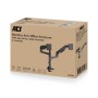 ACT AC8343 Supporti a parete per TV 124,5 cm (49") Scrivania Nero