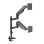 ACT AC8343 Supporti a parete per TV 124,5 cm (49") Scrivania Nero