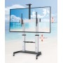 Manhattan 461672 supporto da tavolo per Tv a schermo piatto 2,54 m (100") Argento (461672)