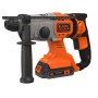 Akku-Kombihammer BCD900E2K, 18Volt (orange/schwarz, 2x 2,5Ah Li-Ionen-Akku) (BCD900E2K-QW)