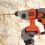 Akku-Kombihammer BCD900E2K, 18Volt (orange/schwarz, 2x 2,5Ah Li-Ionen-Akku) (BCD900E2K-QW)