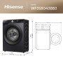 Hisense WF3S8043BB3 lavatrice Caricamento frontale 8 kg 1400 Giri/min Nero (20014071)