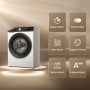 Hisense WD3S8043BW3 lavasciuga Libera installazione Caricamento frontale Bianco D (20013537)