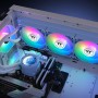 Thermaltake TH360 V2 Ultra ARGB Processore Raffreddatore ibrido 12 cm Blu (CL-W420-PL12BU-A)
