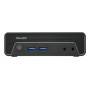 Shuttle Nano PC NE10N PC con dimensioni 0,6 l Nero N100 Intel SoC