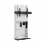 Hagor 2811 Supporto TV a parete 190,5 cm (75") Nero, Bianco