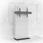 Hagor 2811 Supporto TV a parete 190,5 cm (75") Nero, Bianco